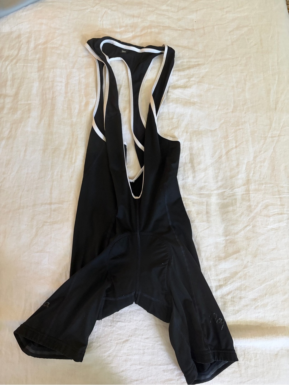 Rapha Black Cycling Bib Shorts - Men's Medium